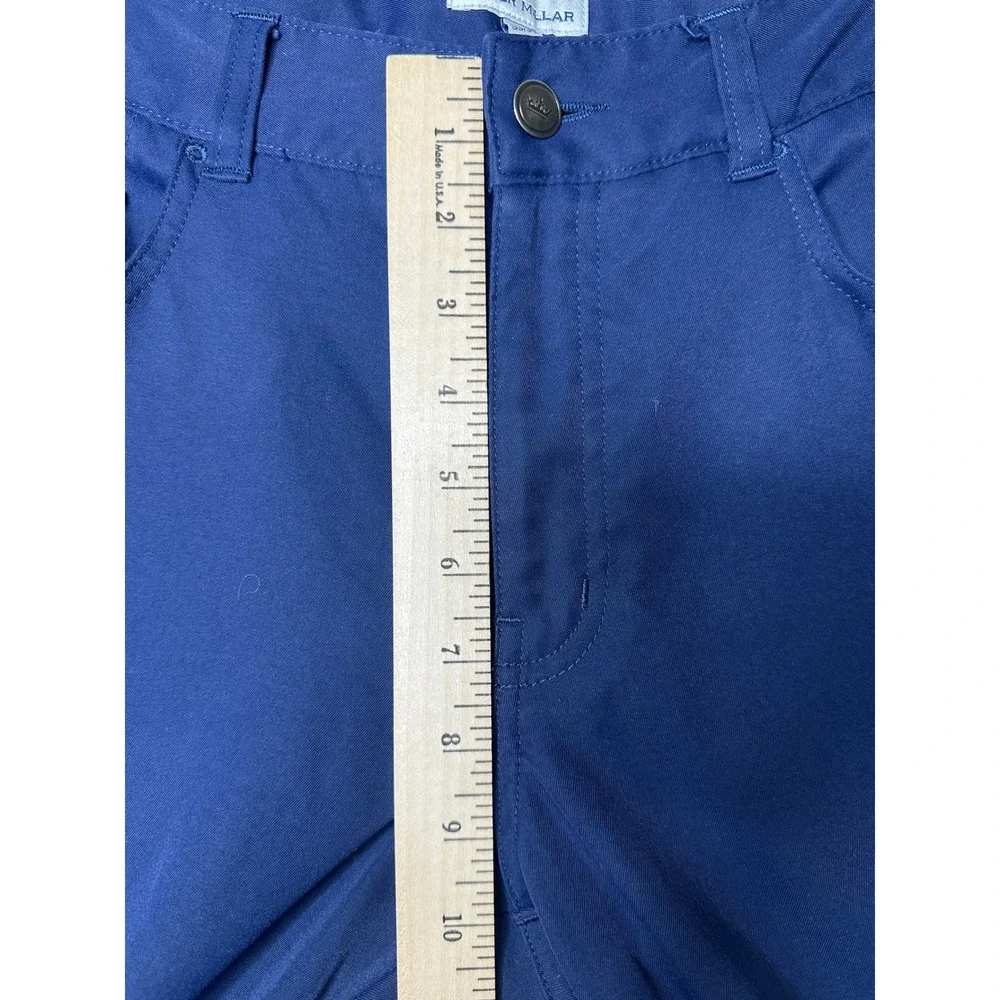 Peter Millar Crown Sport Navy Blue Performance Golf Pants Mens 33x30